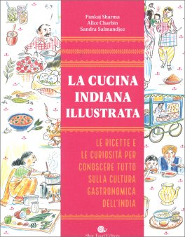 La Cucina Indiana Illustrata — Libro - 1