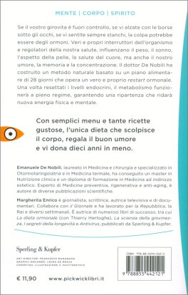 La Dieta del Restart Ormonale — Libro - 2