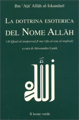 La Dottrina Esoterica del Nome Allah — Libro - 1
