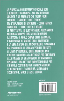La Finanza Sociale — Libro - 2
