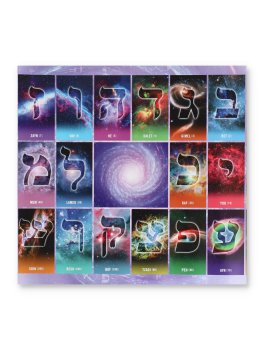 La Luce dell'Aleph-Bet - Tavola Grafica — Poster - 2