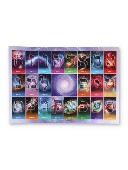 La Luce dell'Aleph-Bet - Tavola Grafica — Poster - 1