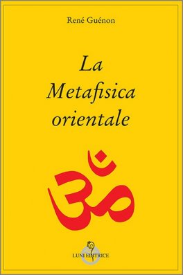 La Metafisica Orientale — Libro - 1