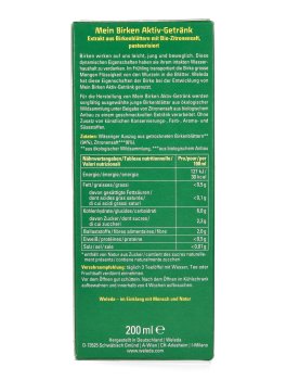 La Mia Bevanda Attiva Betulla - 200 ml - 5