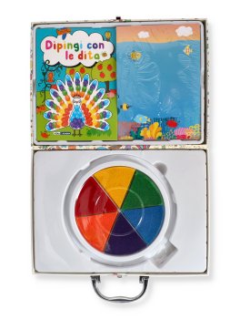 La Mia Valigetta Creativa - Dipingi con le Dita — Libro/Gioco - 3