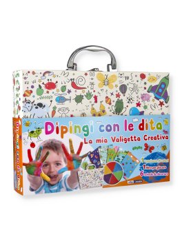 La Mia Valigetta Creativa - Dipingi con le Dita — Libro/Gioco - 1