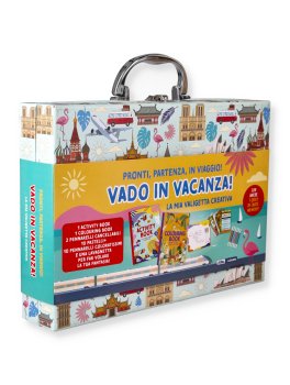 La Mia Valigetta Creativa - Vado in Vacanza — Libro/Gioco - 1