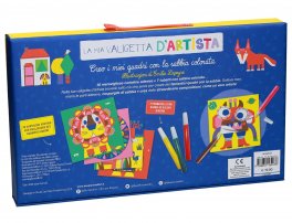 La Mia Valigetta d'Artista - Creo i Miei Quadri con la Sabbia Colorata - 2