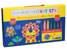 La Mia Valigetta d'Artista - Creo i Miei Quadri con la Sabbia Colorata - 1