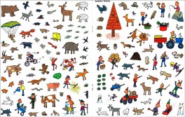 La Montagna -  Con Più di 100 Adesivi! — Libro - 4