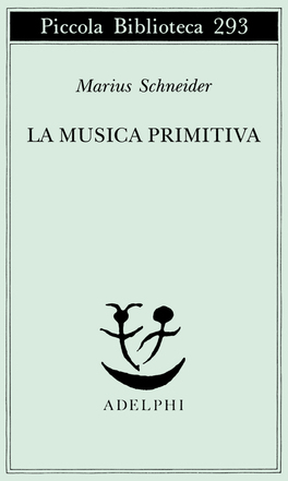 La Musica Primitiva — Libro - 1