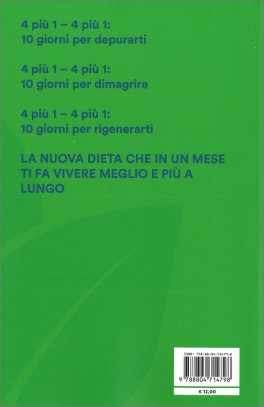 La nuova dieta 4 più 1 – 4 più 1 — Libro - 2
