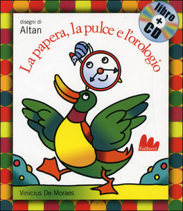 La Papera la Pulce e l'Orologio + CD — Libro - 1
