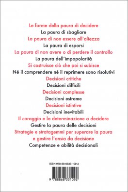La Paura delle Decisioni — Libro - 2
