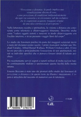 La Percezione a Distanza di Eventi o Cose — Libro - 2