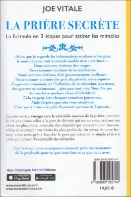 La Priére Secrète — Livre - 2