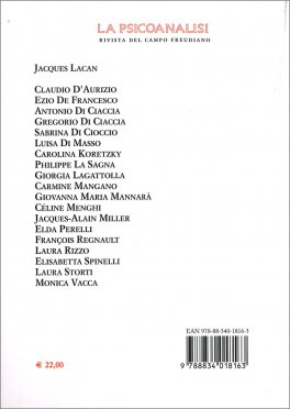 La Psicoanalisi n.67 - Gennaio-Giugno 2020 — Rivista - 2