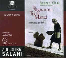 La Signorina Tecla Manzi - 5 CD — Audiolibro - 1