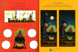 La Strega Rossella - Giochi Adesivi — Libro - 3