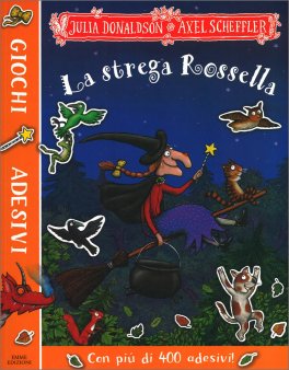 La Strega Rossella - Giochi Adesivi — Libro - 1