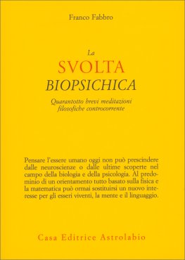 La Svolta Biopsichica — Libro - 1