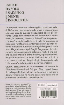 La Terapia Non ci Salverà — Libro - 2