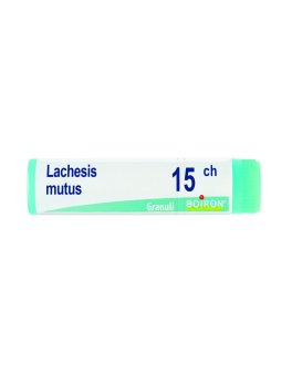 Lachesis Mutus 15CH Globuli Monodose Boiron - 1