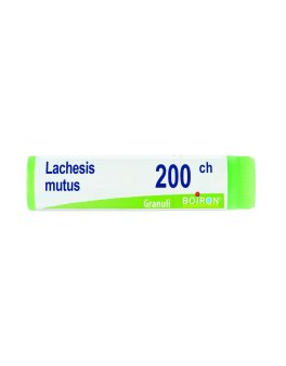 Lachesis Mutus 200CH Globuli Monodose Boiron - 1