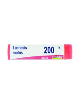Lachesis Mutus 200K Globuli Monodose Boiron - 1