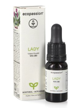 Lady - 10% CBD + Luppolo, Trifoglio e Salvia - 1