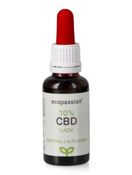Lady - 10% CBD + Luppolo, Trifoglio e Salvia