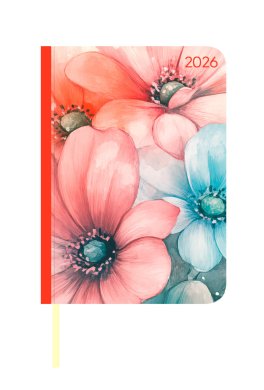 Lady Journal Flowers - Agenda Settimanale 2026 — Agenda - 1