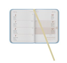 Lady Journal Mini Deluxe Sky 2026 - Agenda Settimanale — Agenda - 2