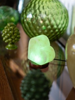 Lampada di Sale Usb - Cuore - 10