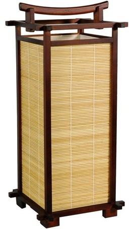 Lampada Giapponese in Bambù - Nara 45 cm - 1