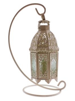 Lampada Lanterna Aladino con Cristalli di Sale - 2