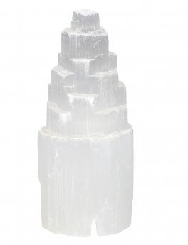 Lampada Selenite a Spirale - Senza Base - 3