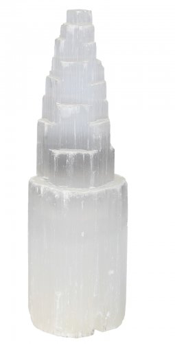 Lampada Selenite a Spirale - Senza Base - 3