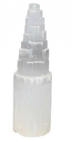 Lampada Selenite a Spirale - Senza Base - 4