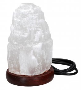 Lampada Selenite Usb Grezza - 2