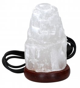 Lampada Selenite Usb Grezza - 1