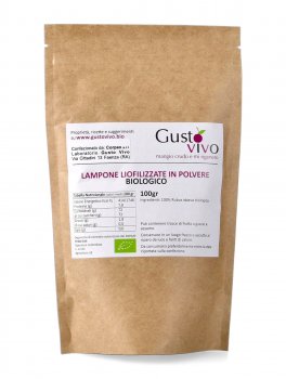 Lampone Liofilizzato in Polvere Biologico - 1