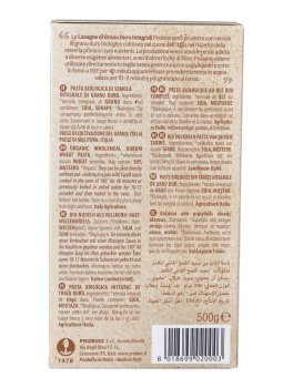 Lasagne Integrali da Grano Duro Italiano - 3