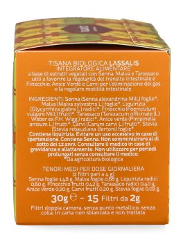 Lassalis - Tisana Biologica Miscela di Senna, Malva e Tarassaco - 2