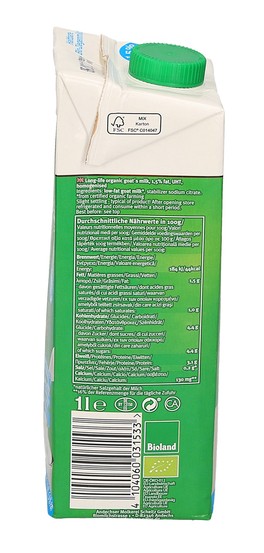 Latte di Capra Biologico UHT - 3