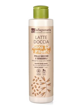 Latte Doccia Pelli Secche e Sensibili Avena Bio e Prebiotici - 1