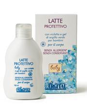Latte Protettivo con Violetta e Gel di Argilla Verde per Bambini
