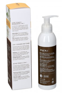 Latte Tonico Detergente 2 in 1 Stella Alpina e Fiori d'Arancio - 2
