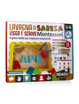 Lavagna di Sabbia - Leggo e Scrivo Montessori - 1