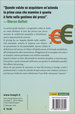 Le Basi del Pricing — Libro - 2